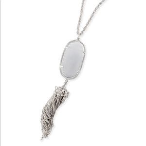 Kendra Scott Rayne necklace in slate.